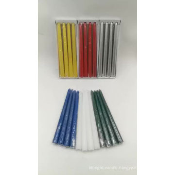 Wholesale 8 inch parafina wax taper candles